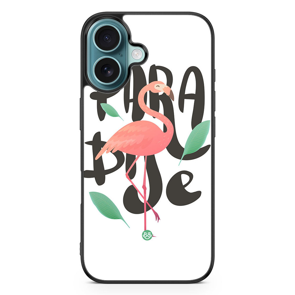iPhone 16 Case - Paradise Flamingo
