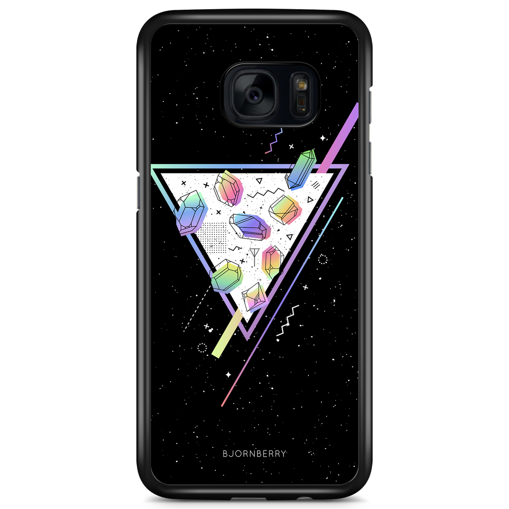 Samsung Galaxy S7 Edge Case - Space Triangle