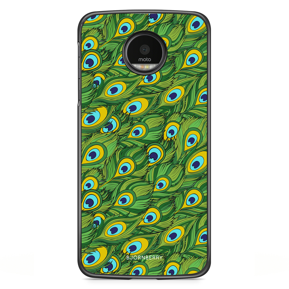 Motorola Moto G5S Plus Case - Peacock Pattern