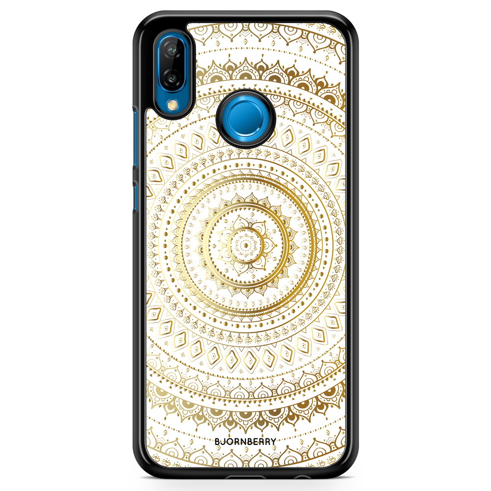 Huawei P20 Lite Case - Gold Mandala