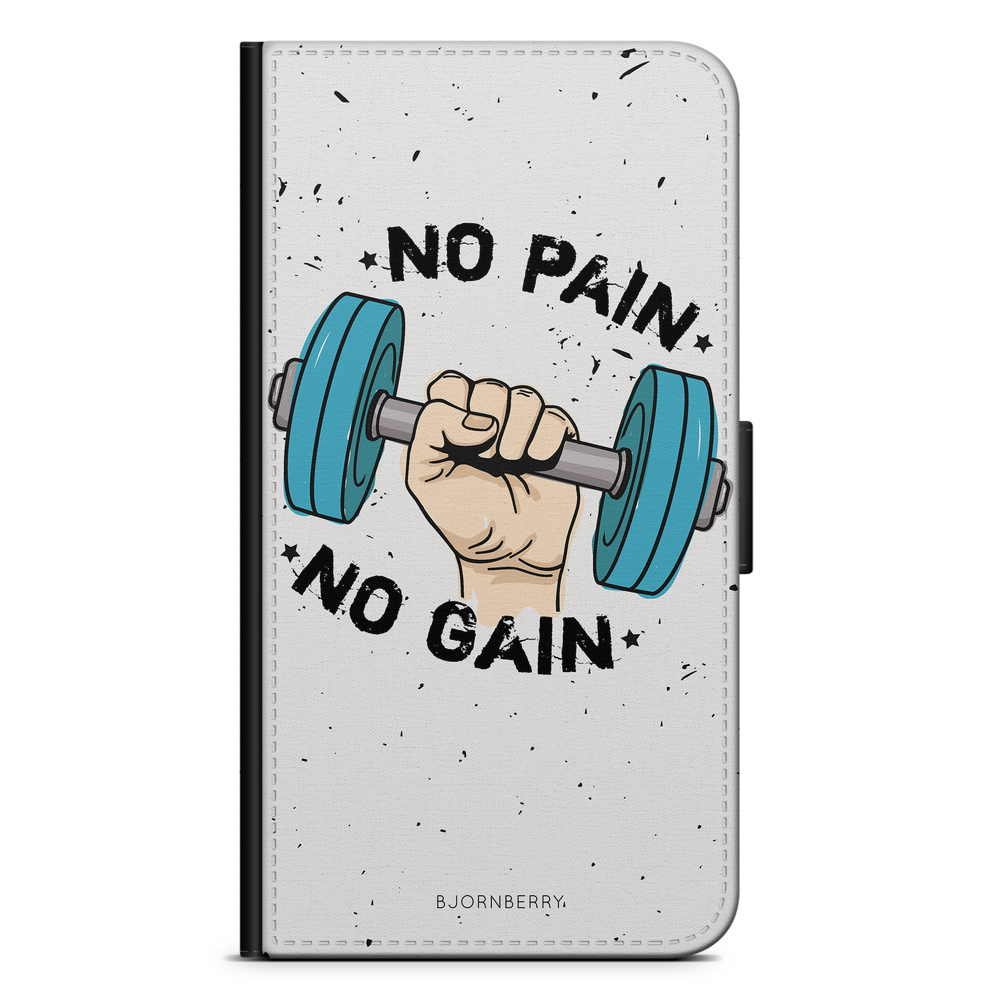Samsung Galaxy Note 10 Wallet Case - No Pain No Gain