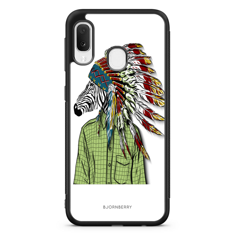 Samsung Galaxy A20e Case - Hipster Zebra