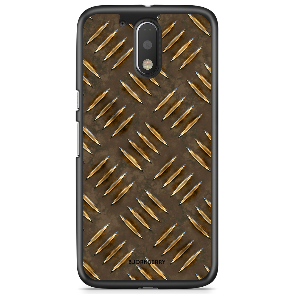 Moto G4/G4 Plus Case - Steel Pattern