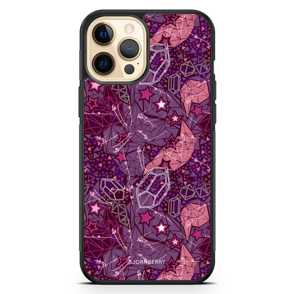 iPhone 12 Pro Max Case - Purple Stars