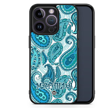 iPhone 14 Pro Custom Skal - Paisley Namn