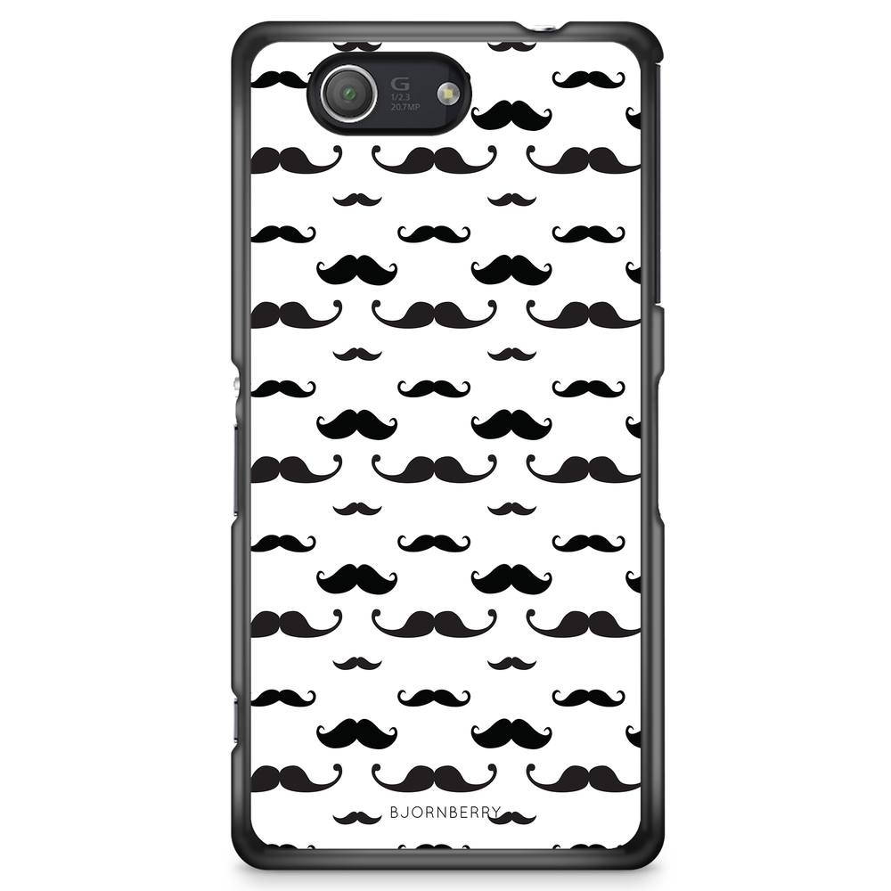 Sony Xperia Z3 Compact Case - Mustache Pattern