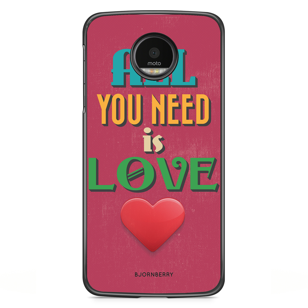 Motorola Moto G5S Plus Case - All You Need Is Love