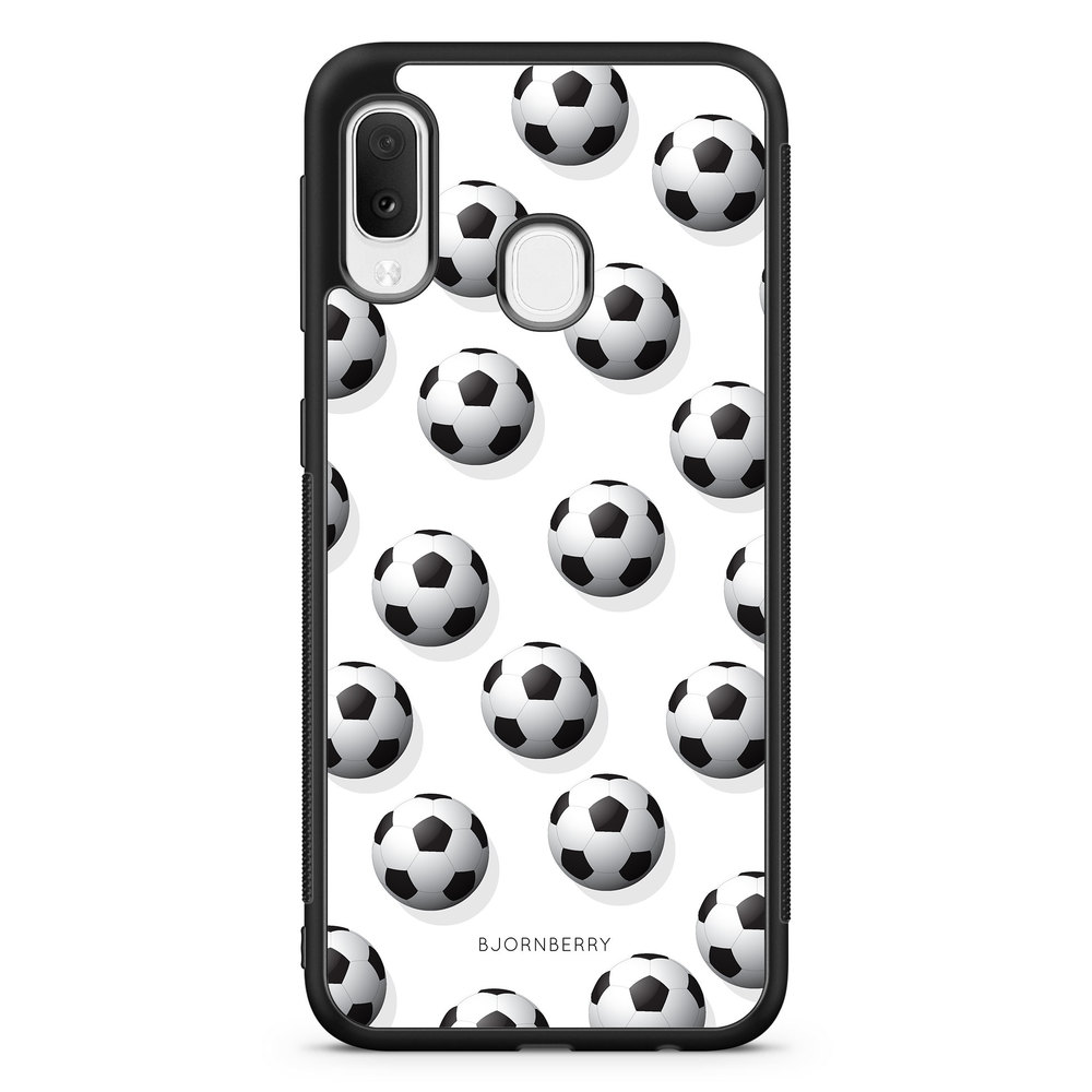 Samsung Galaxy A20e Case - Footballs Pattern