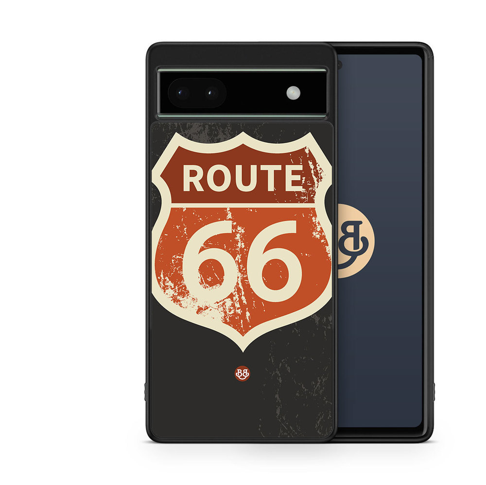Google Pixel 6a Case - Route 66