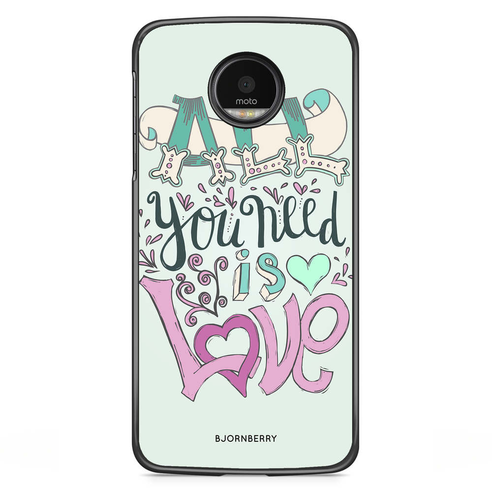 Motorola Moto G5S Plus Case - All You Need Is Love