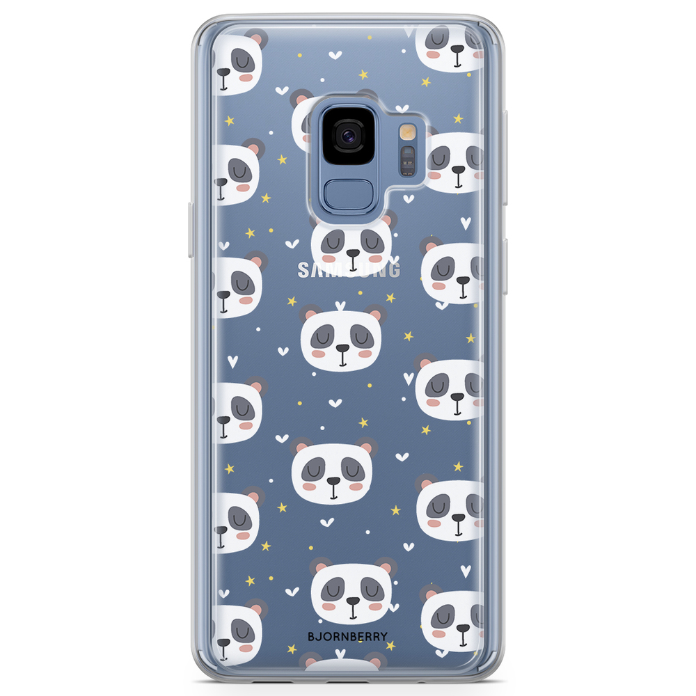 Samsung Galaxy S9 Fashion Case - Panda Pattern