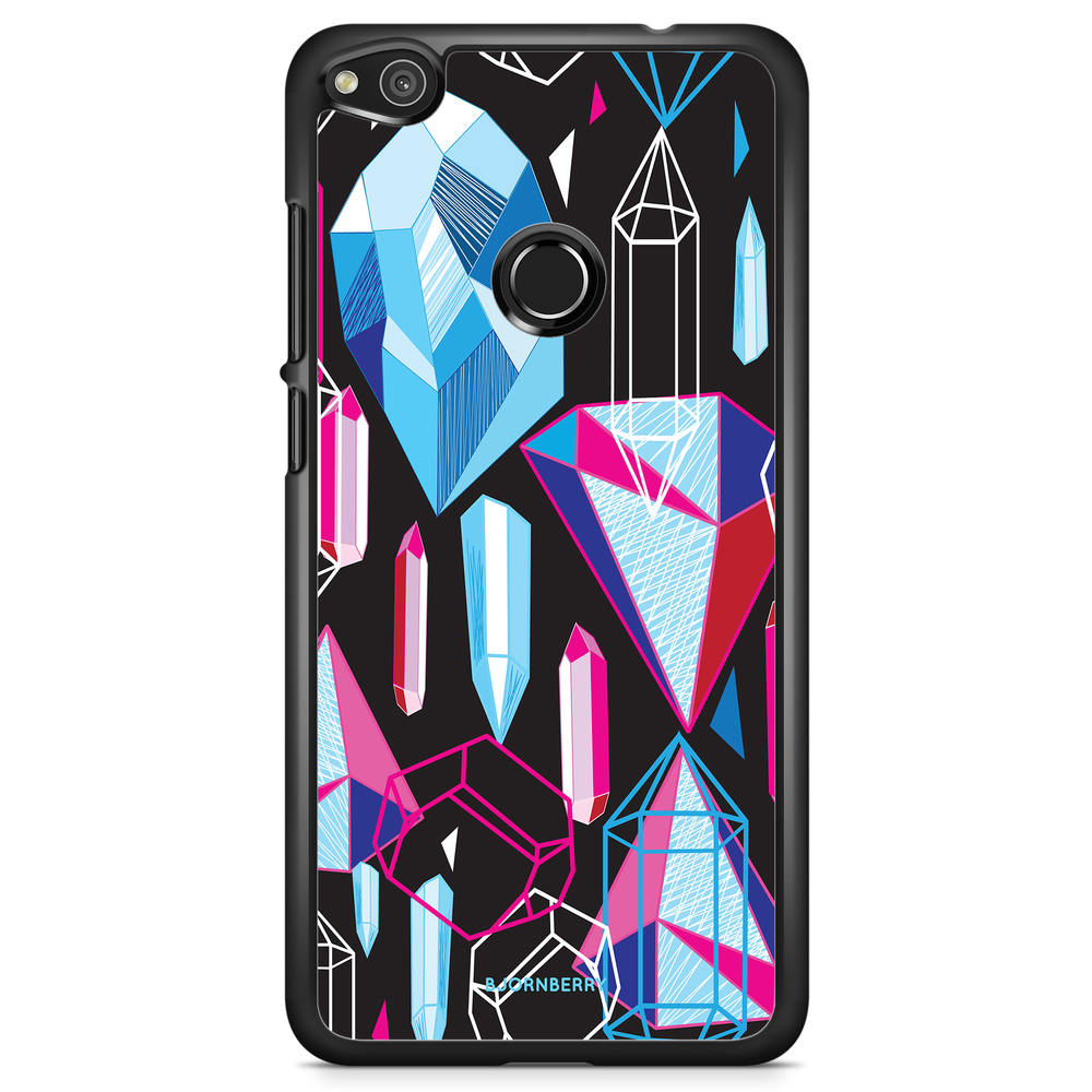 Huawei Honor 8 Lite Case - Diamond Pattern