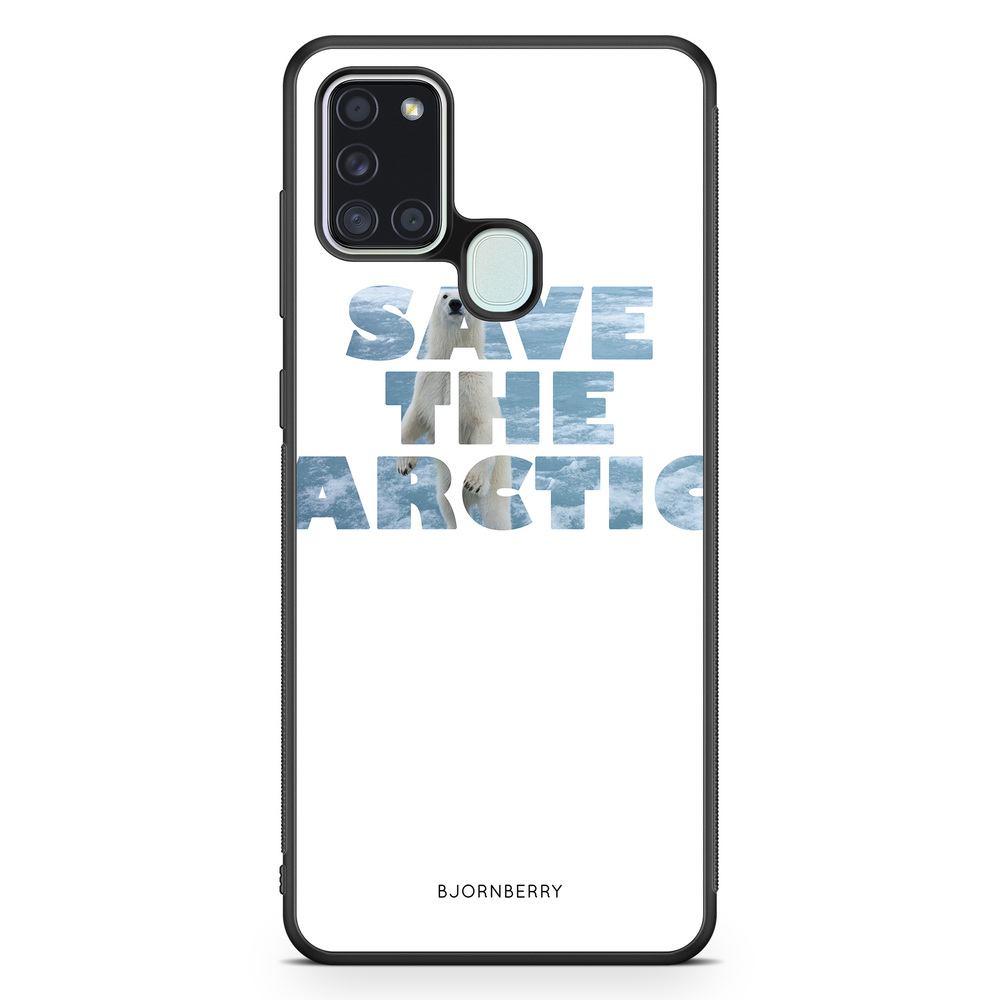 Samsung Galaxy A21s Case - Polarbear Save the 