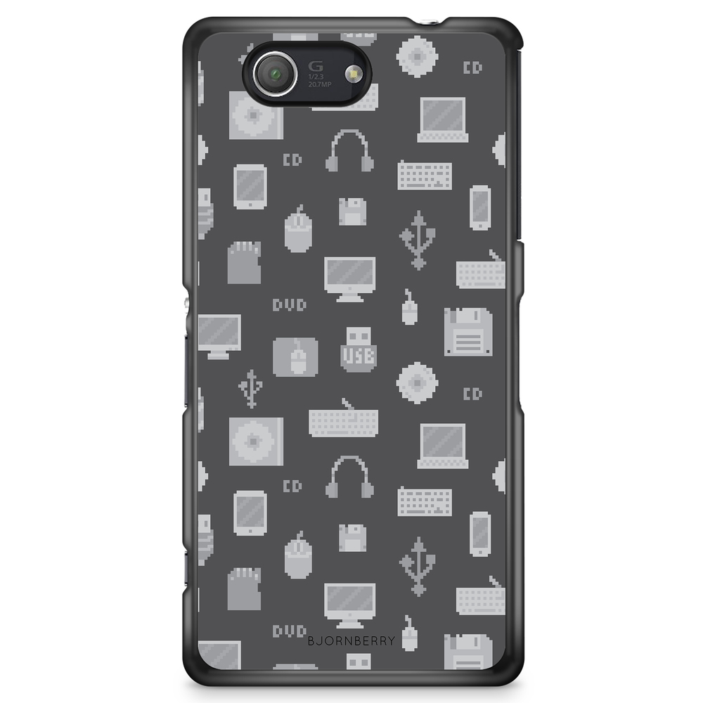 Sony Xperia Z3 Compact Case - Pixel Art Computer