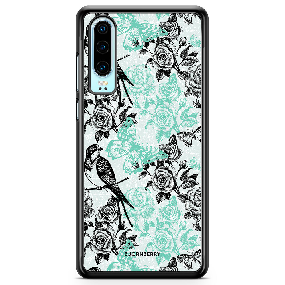 Huawei P30 Case - Birds & Roses