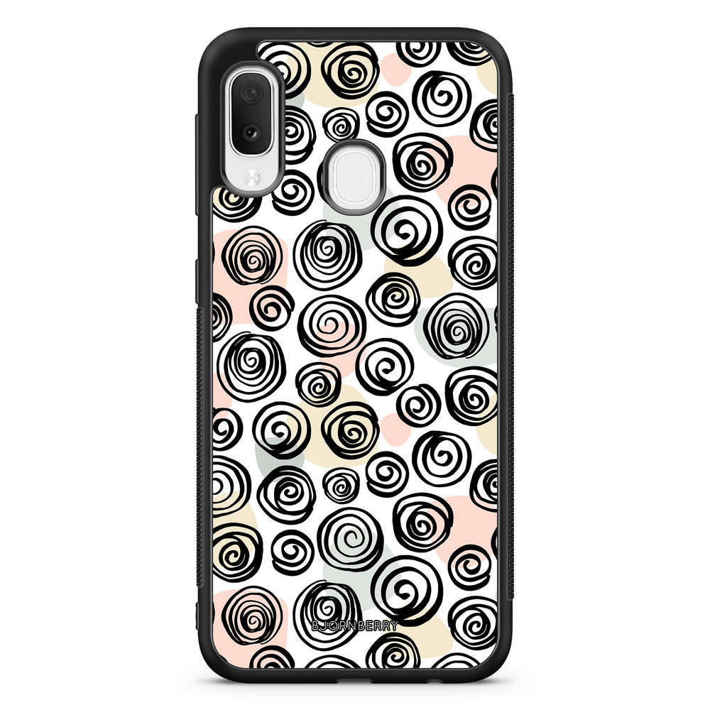 Samsung Galaxy A20e Case - Circular Pattern