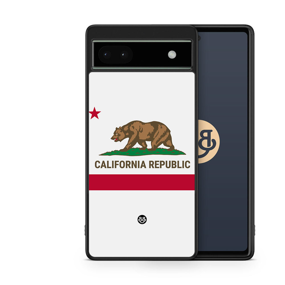 Google Pixel 6a Case - California Bear