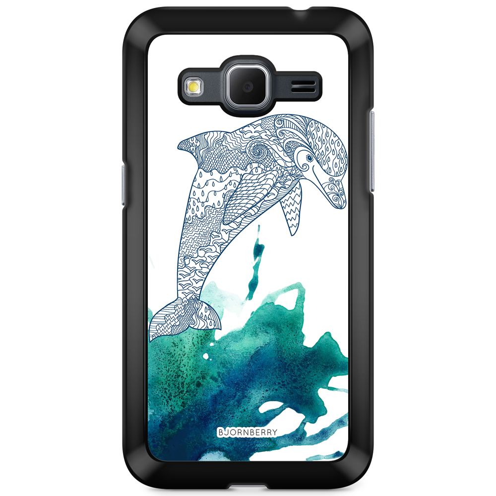 Samsung Galaxy Core Prime Case - Mandala Dolphine