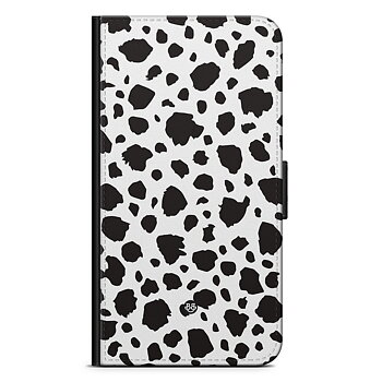 Motorola Moto E20 Wallet Case - Dalmatian Pattern