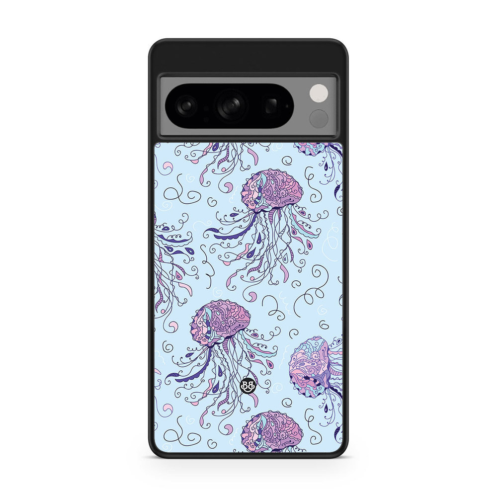 Google Pixel 8 Pro Case - Jellyfish Pattern