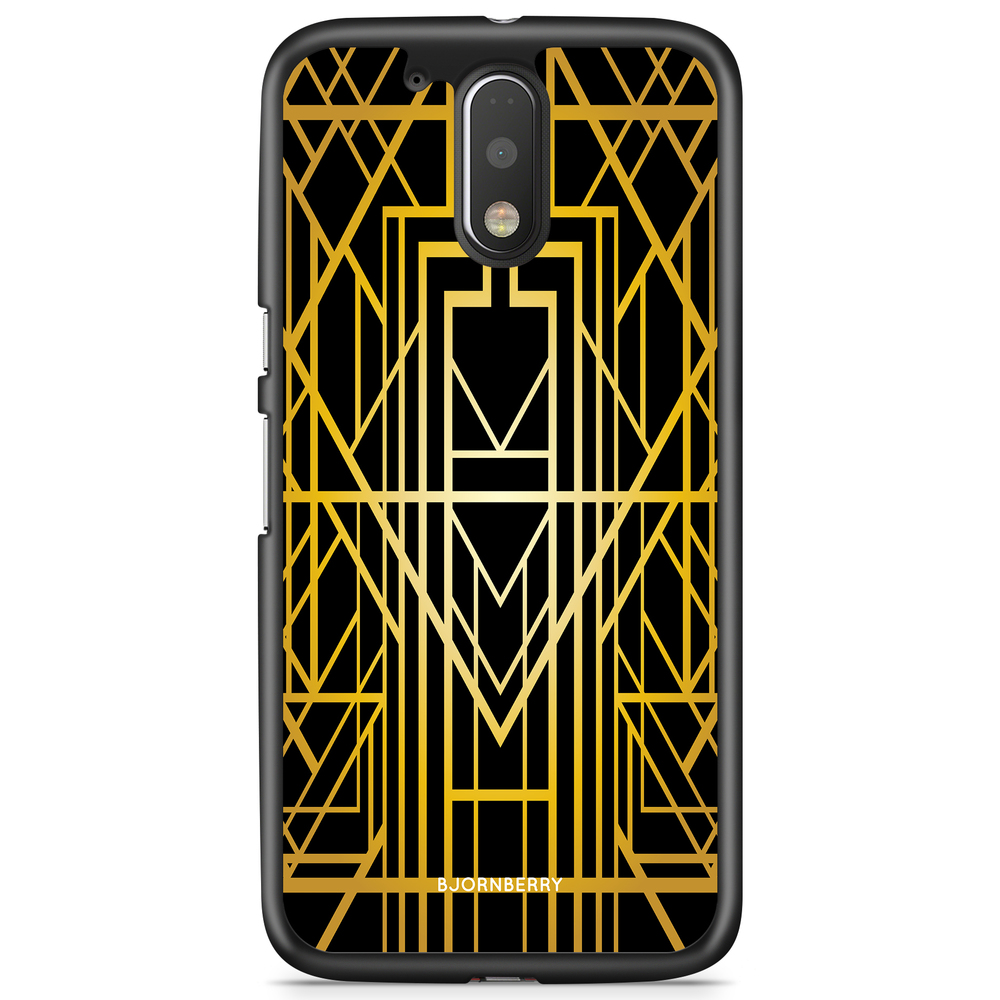Moto G4/G4 Plus Case - Golden Pattern