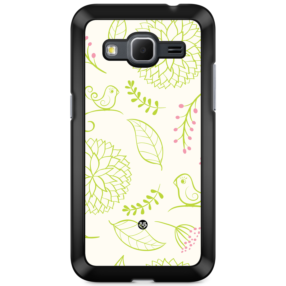 Samsung Galaxy Core Prime Case - Green Floral