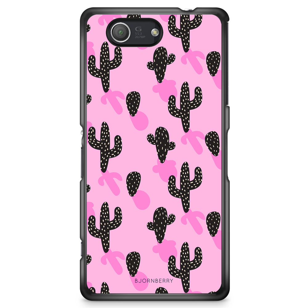 Sony Xperia Z3 Compact Case - Cactus Pattern