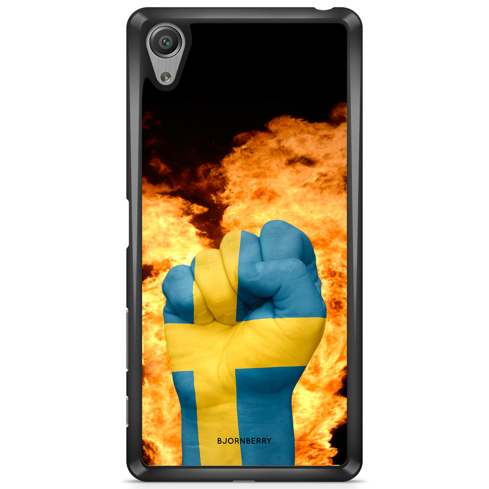 Sony Xperia XA Case - Sweden Hand