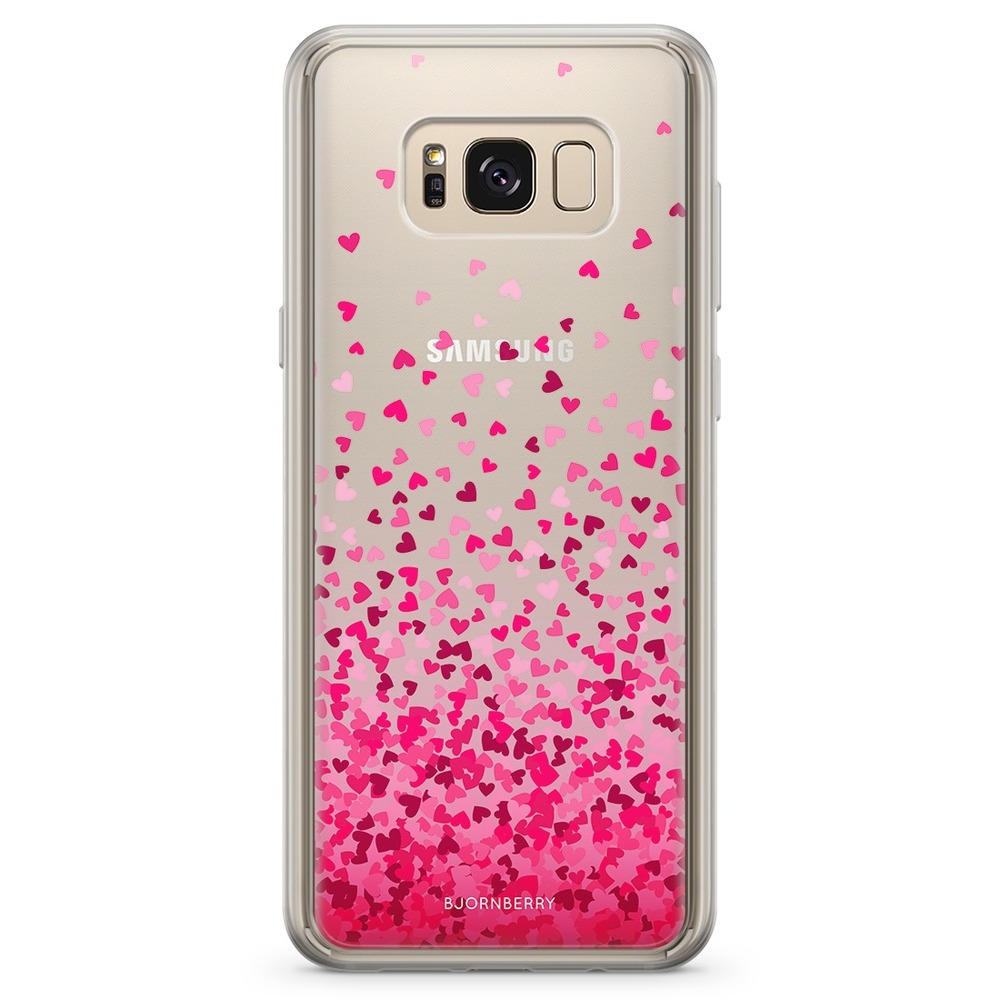 Samsung Galaxy S8 Plus Fashion Case - Heart Confetti