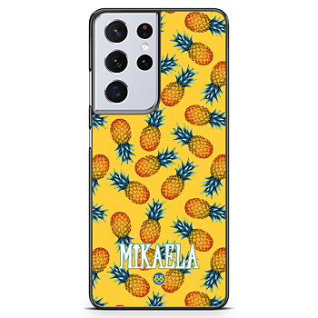 Samsung Galaxy S21 Ultra Custom Case - Pineapple Name