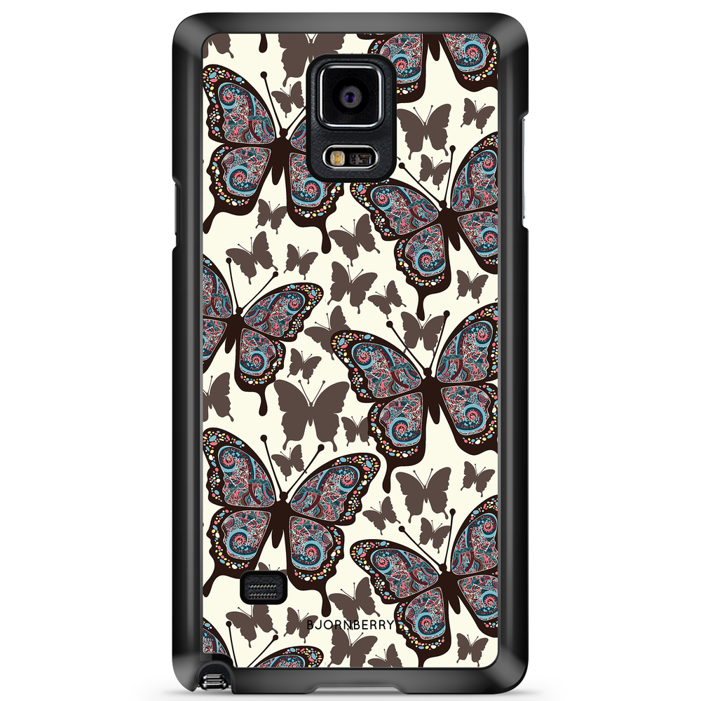 Samsung Galaxy Note 4 Case - Colorful Butterflies