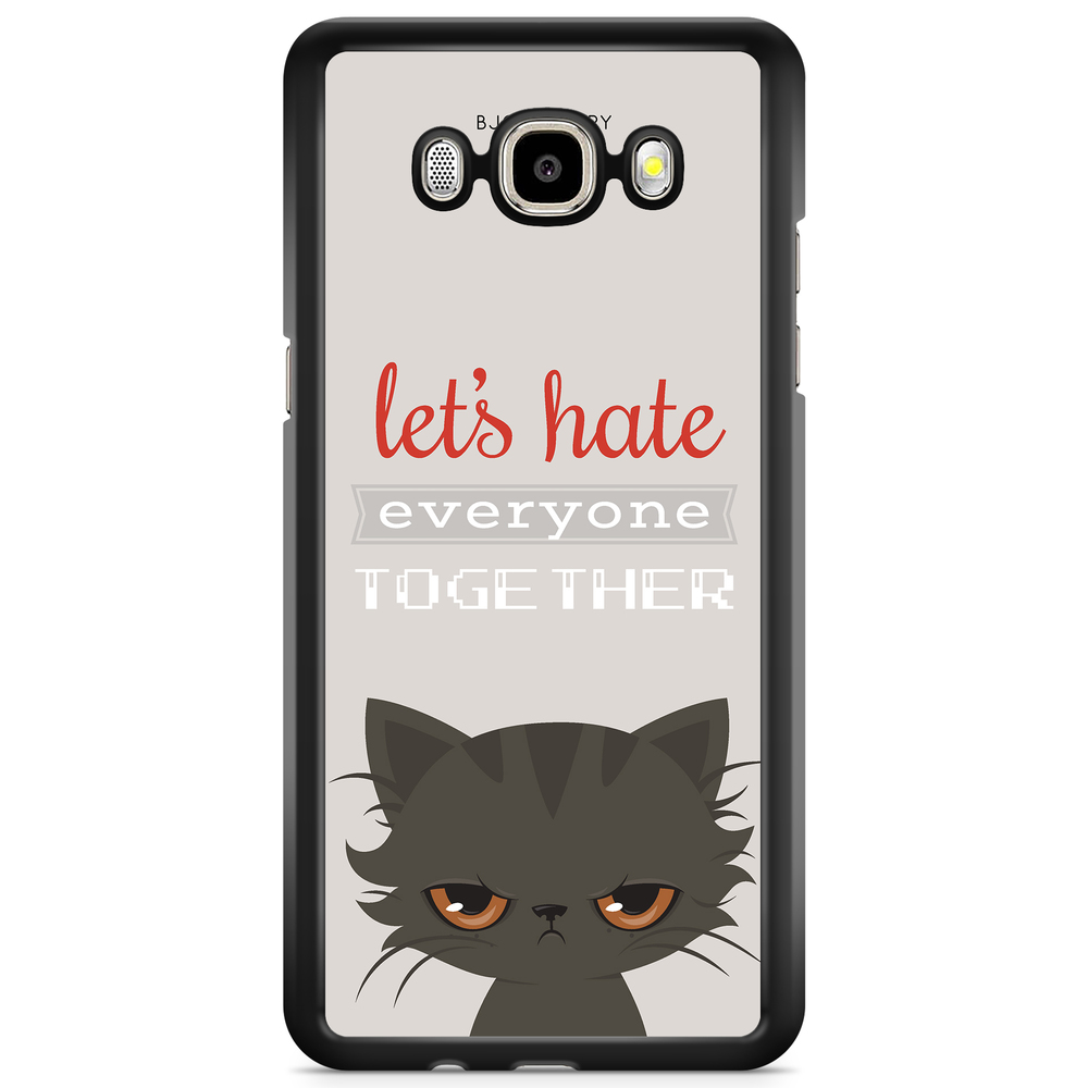 Samsung Galaxy J3 (2016) Case - Angry Cat