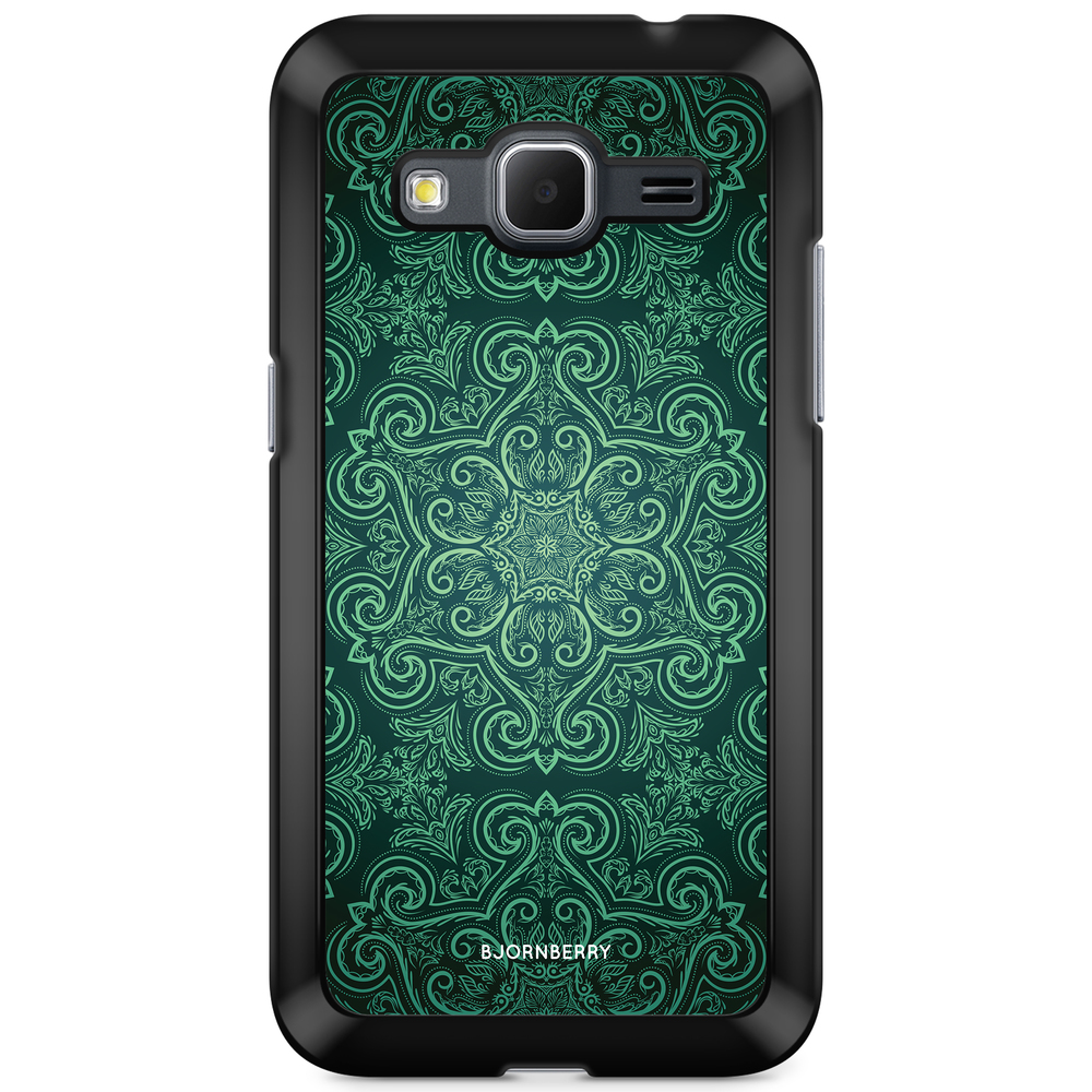 Samsung Galaxy Core Prime Case - Green Retro Pattern