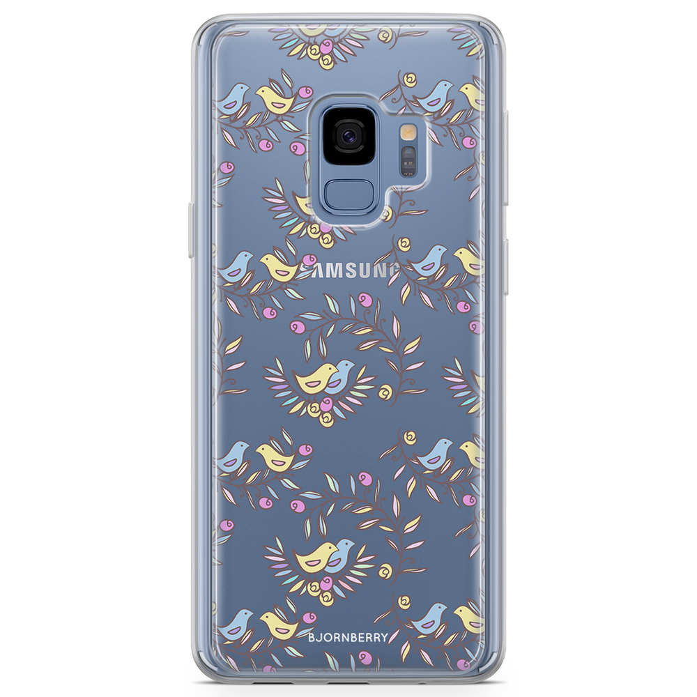 Samsung Galaxy S9 Fashion Case - Bird Pattern