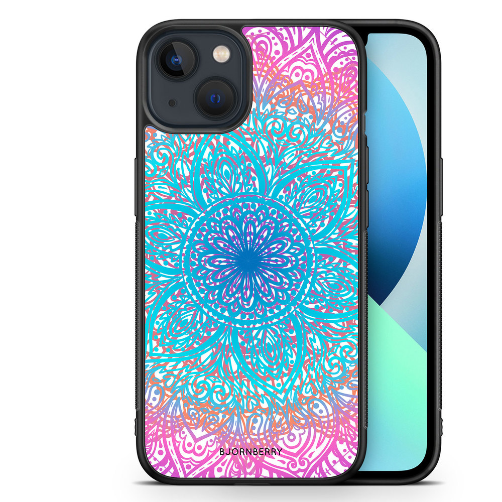 iPhone 13 Mini Case - Pastel Mandala