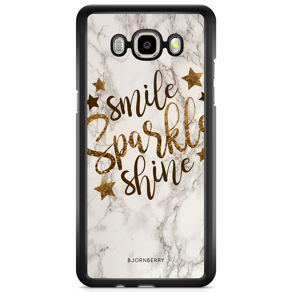 Samsung Galaxy J3 (2016) Case - Smile,Sparkle,Shine
