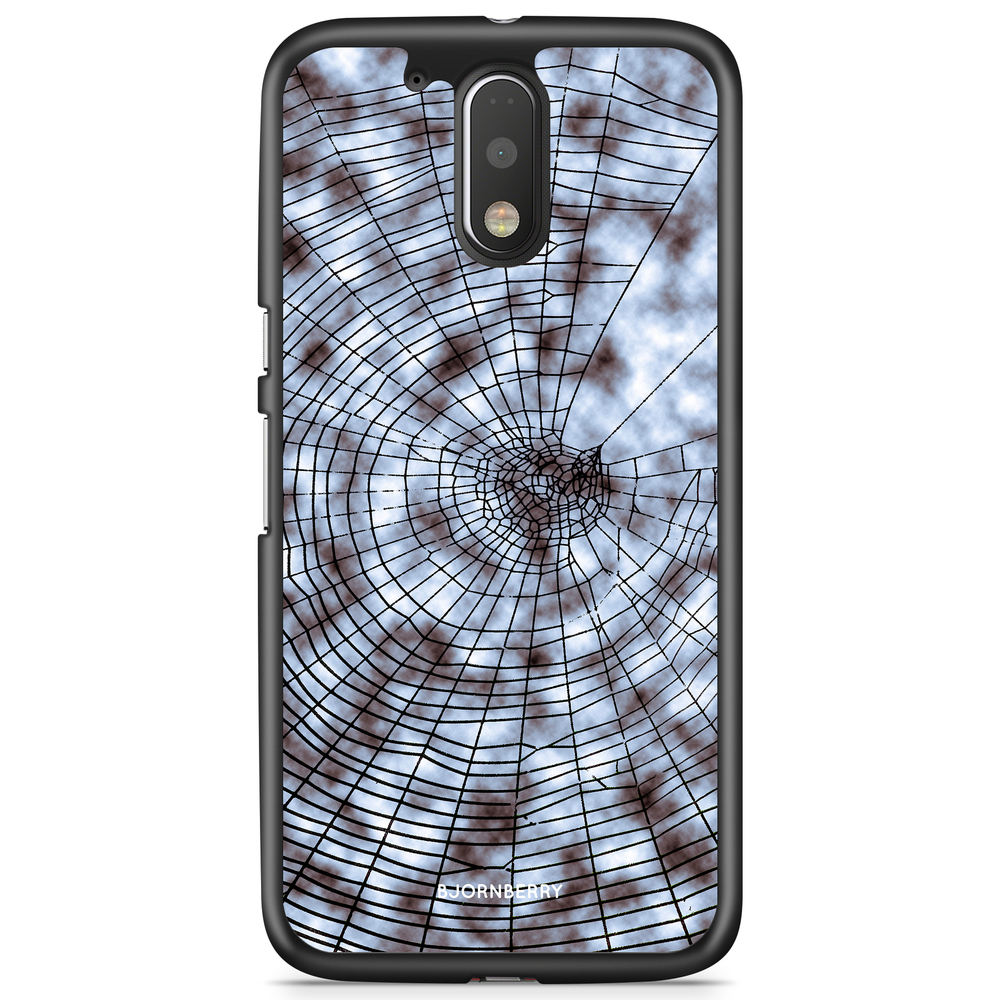 Moto G4/G4 Plus Case - Black Spiderweb