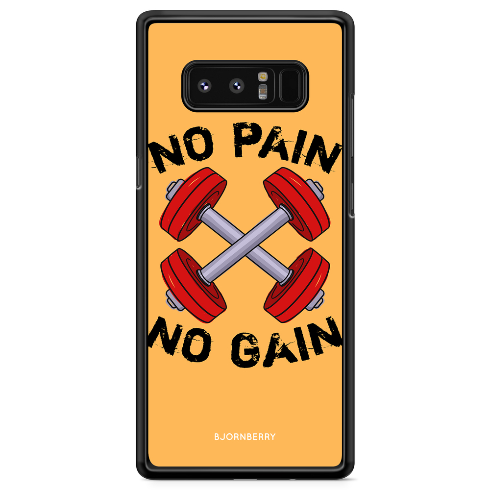 Samsung Galaxy Note 8 Case - No Pain No Gain