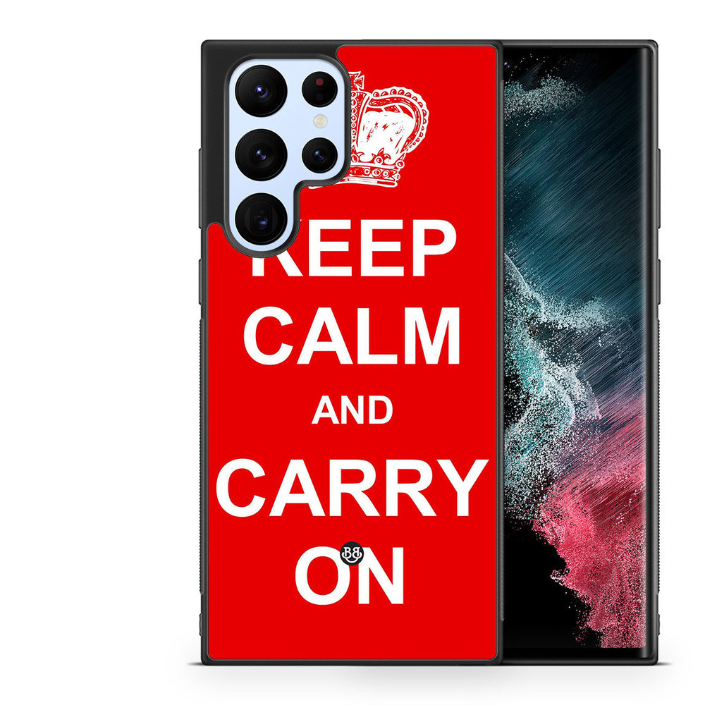 Samsung Galaxy S22 Ultra 5G Case - Keep calm carry on