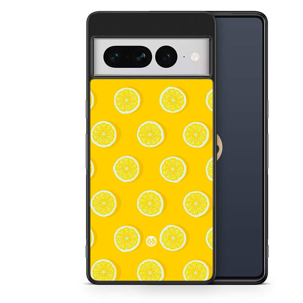 Google Pixel 7 Pro Case - Lemon Pattern