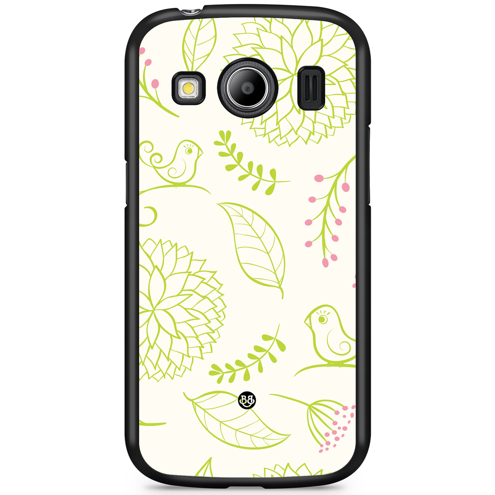 Samsung Galaxy Ace 4 Case - Green Floral
