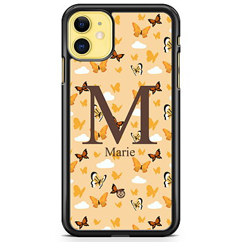iPhone 11 Custom Case - AWAKEN - Orange Butterfly