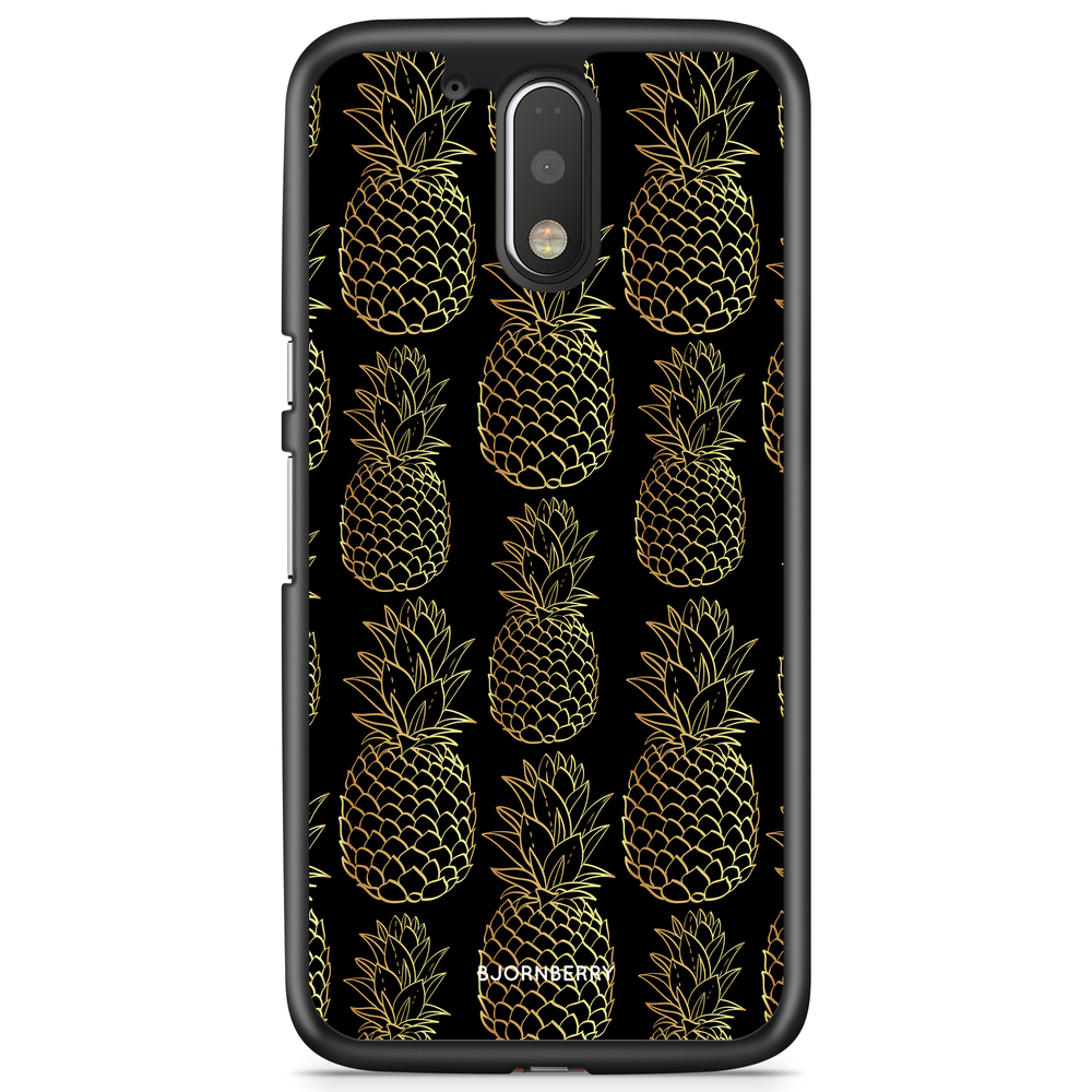 Moto G4/G4 Plus Case - Gold Pineapples