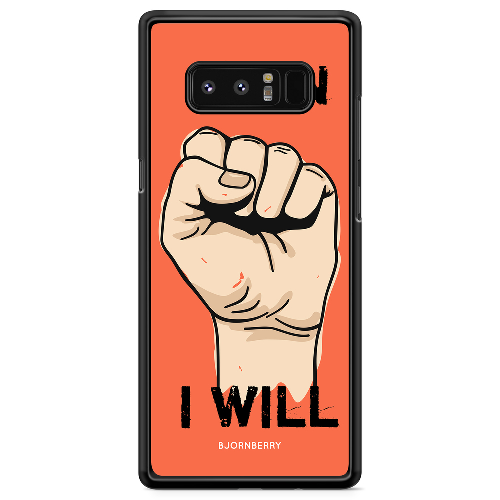 Samsung Galaxy Note 8 Case - I CAN I WILL