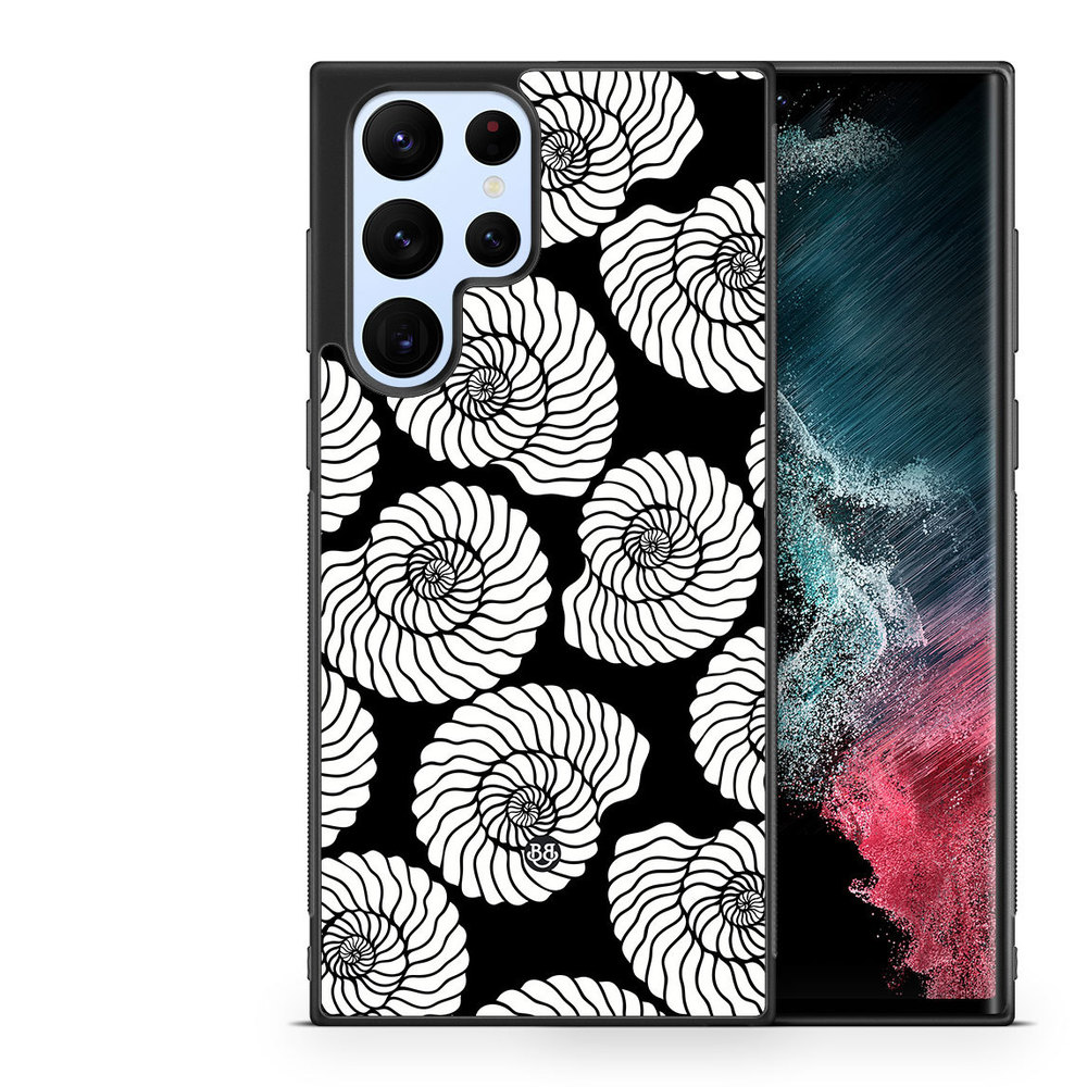 Samsung Galaxy S22 Ultra 5G Case - Seashell BW