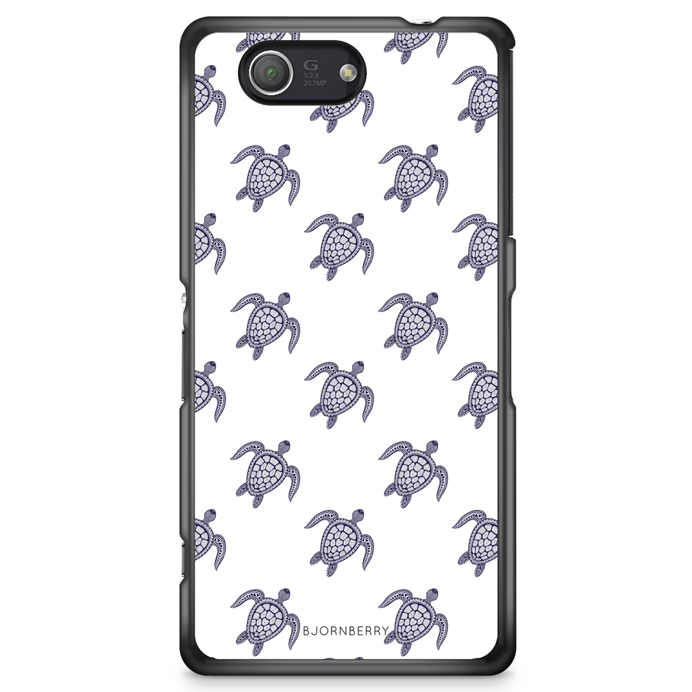 Sony Xperia Z3 Compact Case - Blue Turtles