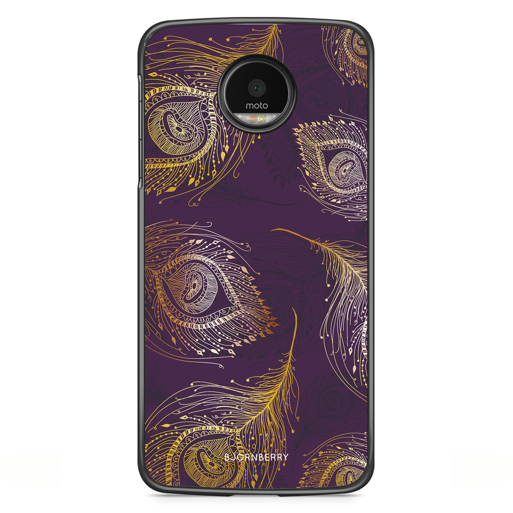 Motorola Moto G5S Plus Case - Peacock Feathers