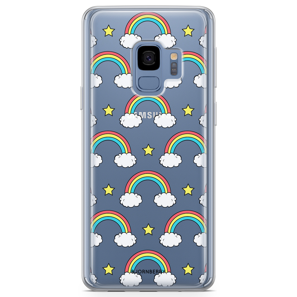 Samsung Galaxy S9 Fashion Case - Rainbow Pattern
