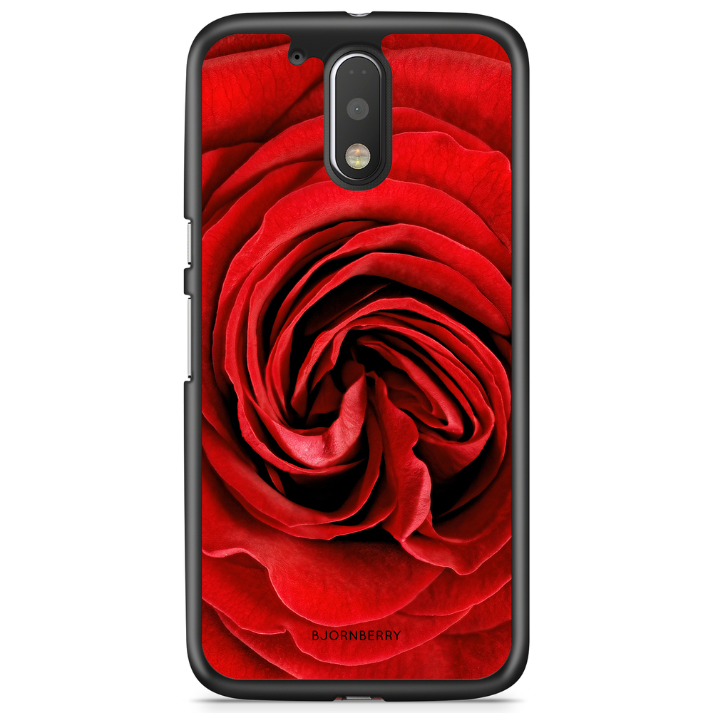 Moto G4/G4 Plus Case - Red Rose