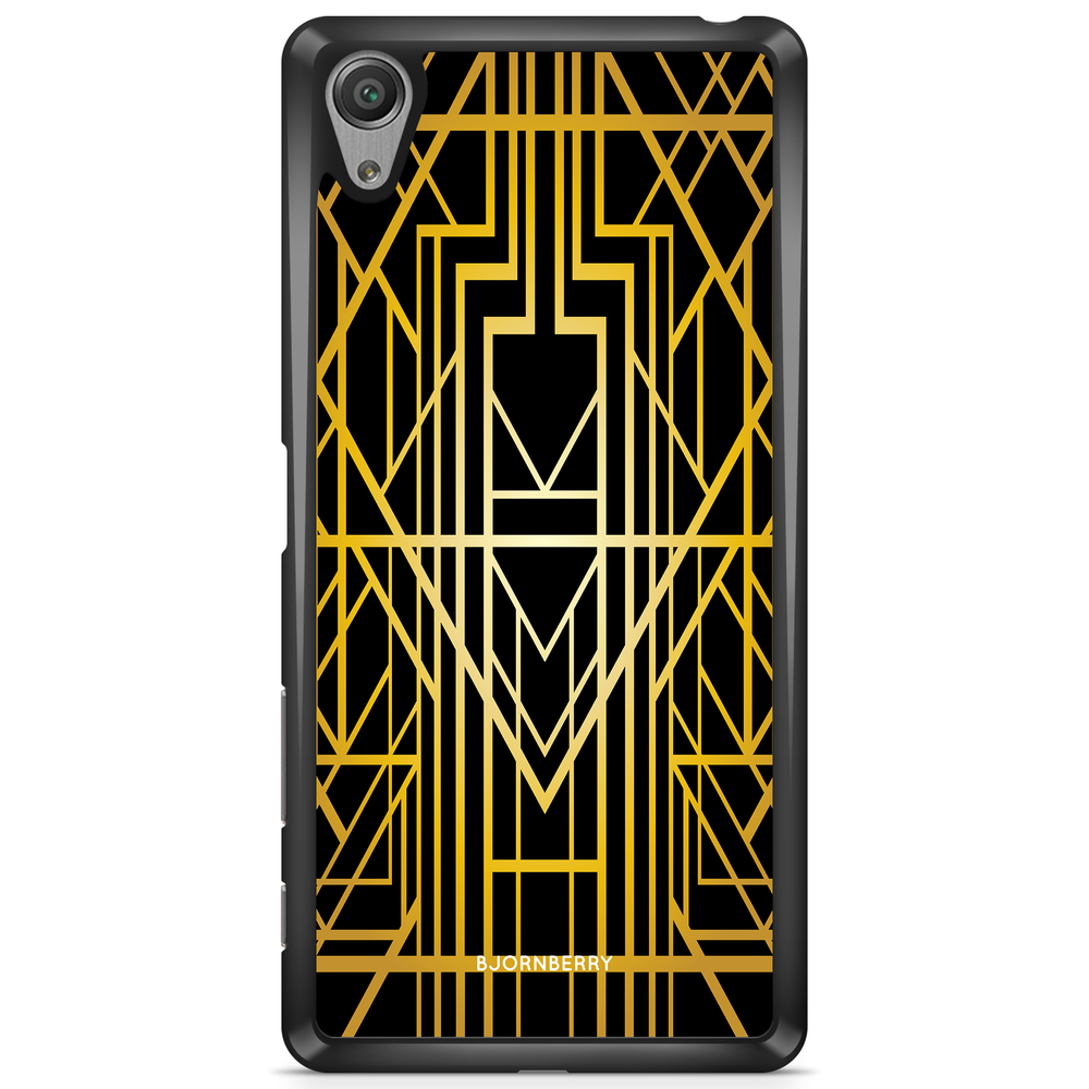 Sony Xperia XA1 Case - Golden Pattern
